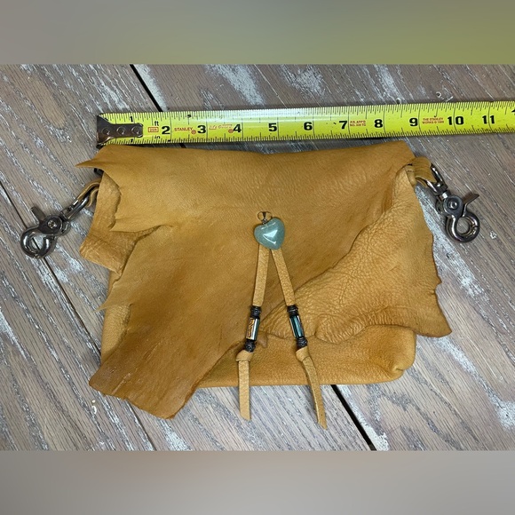 Handmade SUPER SOFT Genuine Leather Clip On Hip Bag Fanny Pack Western - Picture 10 of 11